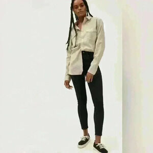Everlane high rise skinny jeans , sz 28